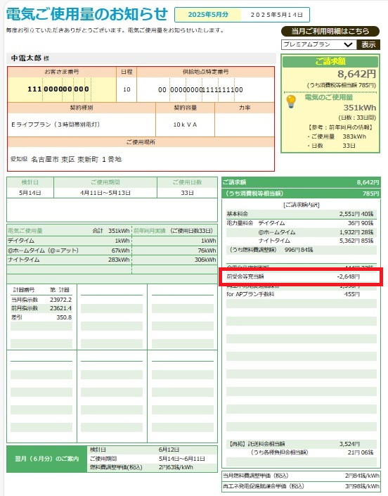 検針票　太陽光（前受金）.jpg